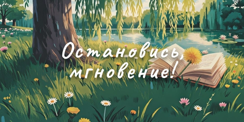 Конкурс прозы и поэзии «Остановись, мгновение!»